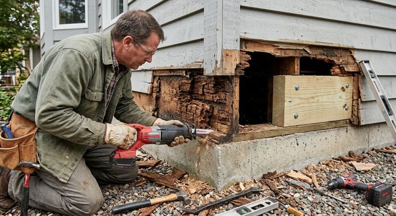 Dry Rot Repair in Denver, CO
