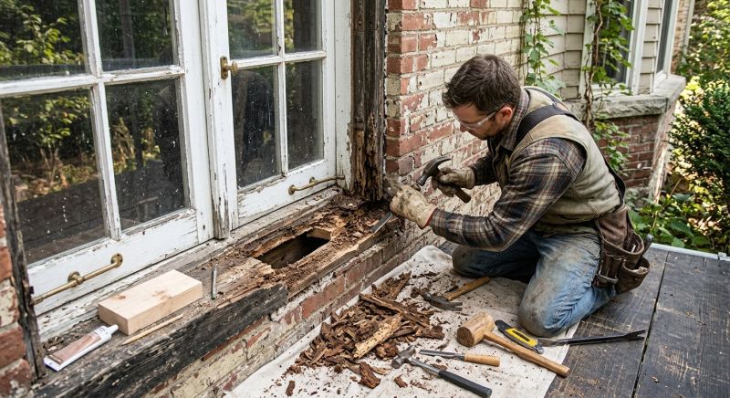Window Rot Repair in Alpharetta, GA