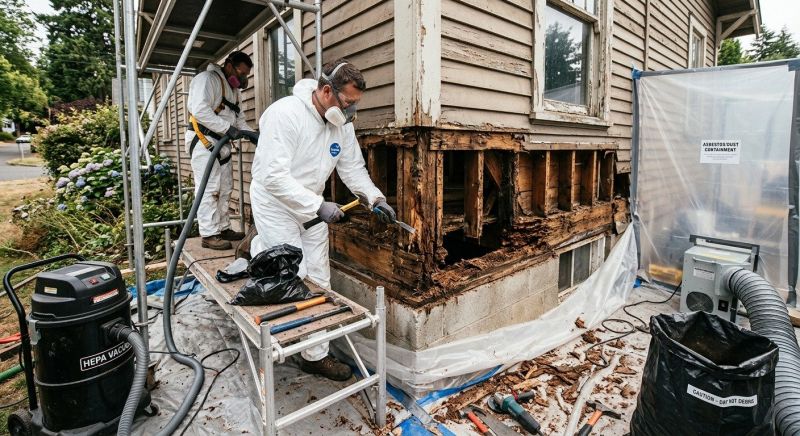 Dry Rot Remediation in Overland Park, KS