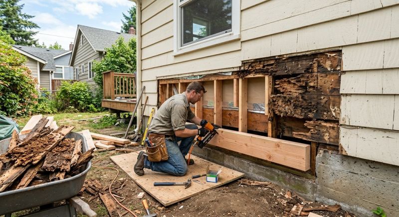 Dry Rot Repair in Kansas City, MO