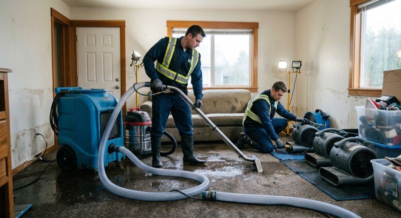 Flood Damage Cleanup in Chandler, AZ