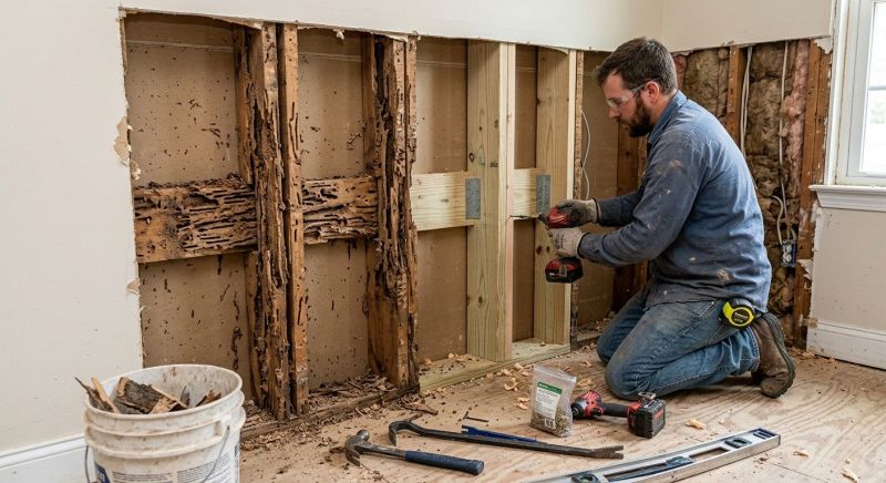 Termite Damage Repair Service in Littleton, CO