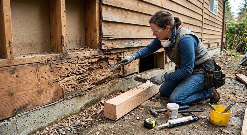 Termite Damage Repair Service in Conroe, TX