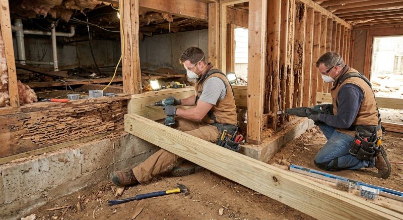 Termite Damage Restoration in Denver, CO