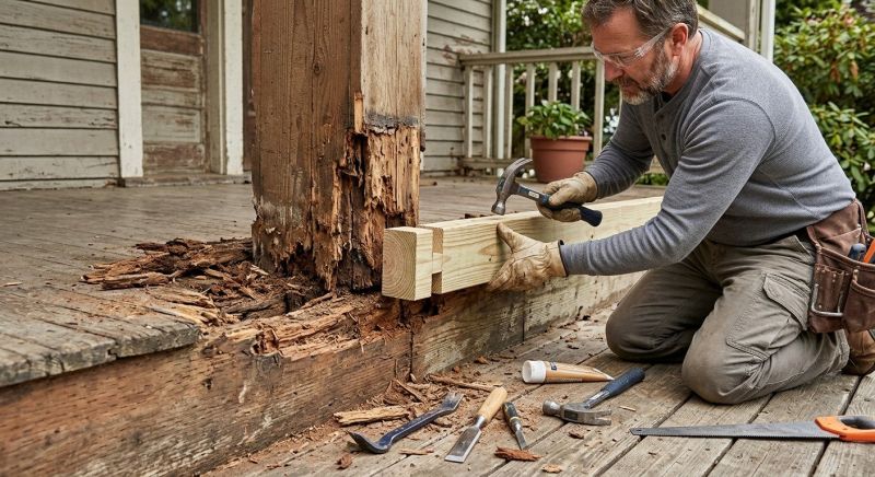 Wood Decay Repair in Alpharetta, GA