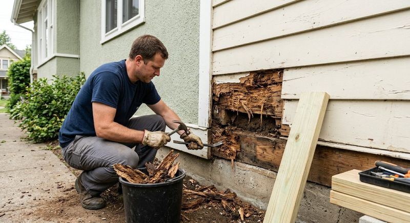 Wood Rot Repair in Wilmington, NC